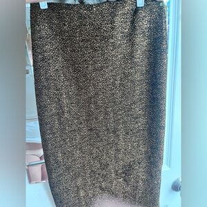 Sparkly brown stretch skirt size small/medium